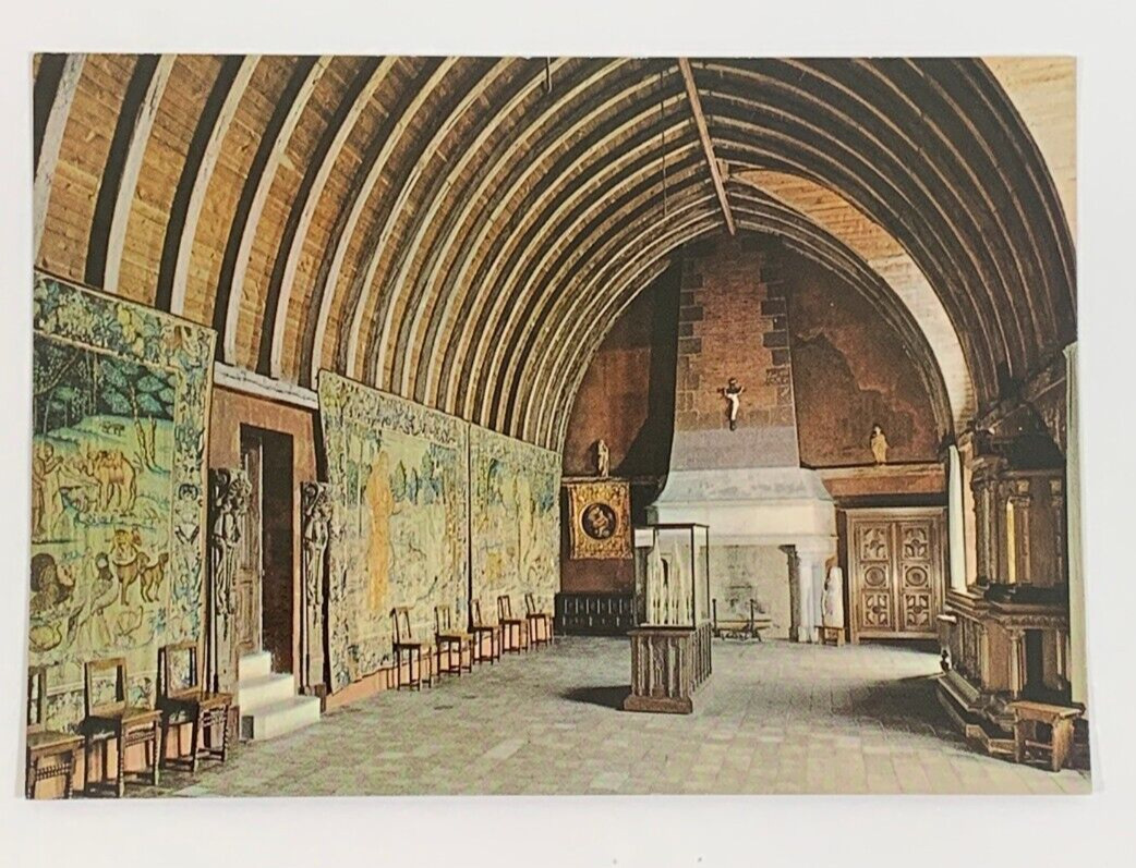 The Chapel of The Château de Langeais France Postcard