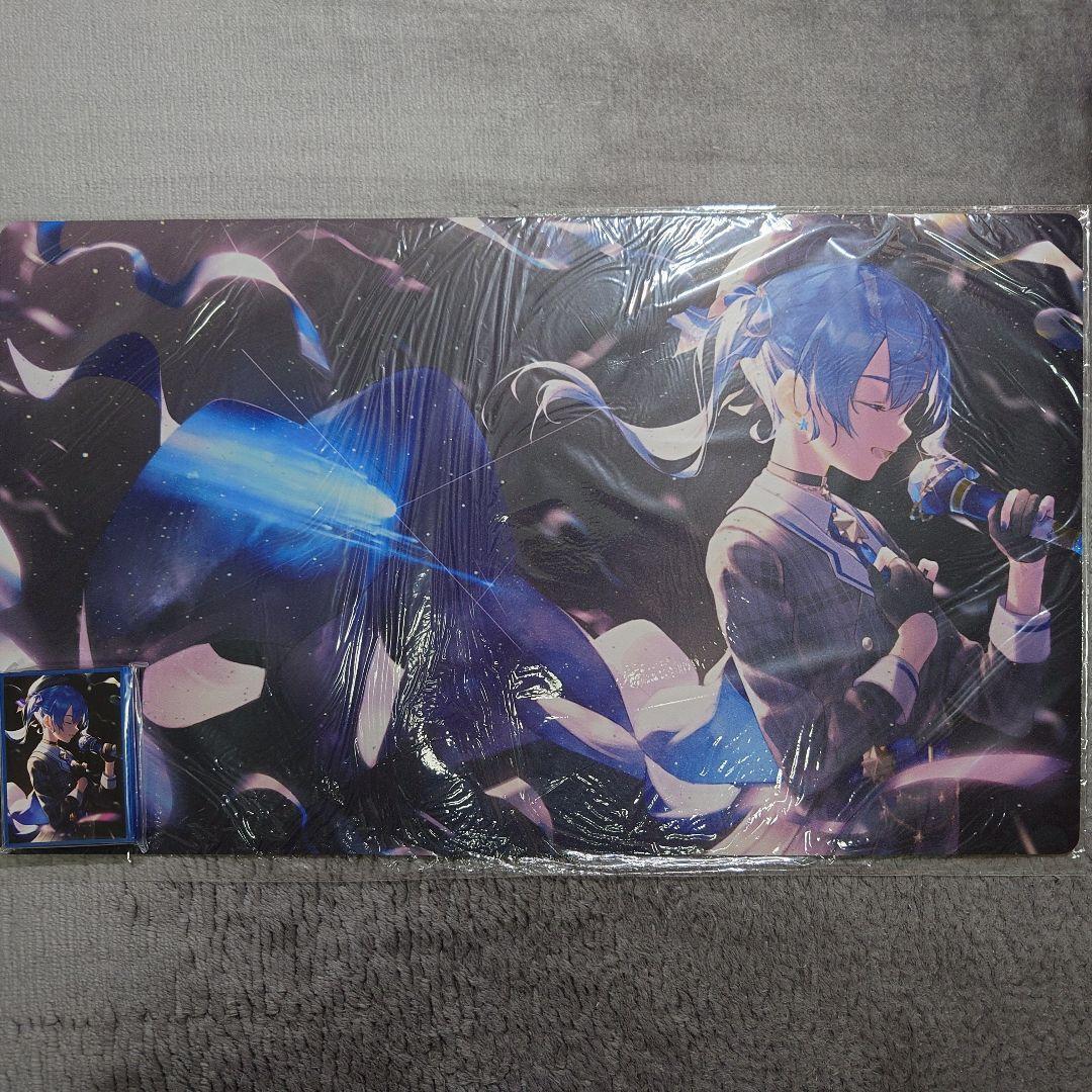 2 Hololive Space Shooting Star Suisei Hoshimachi Sleeve Playmat