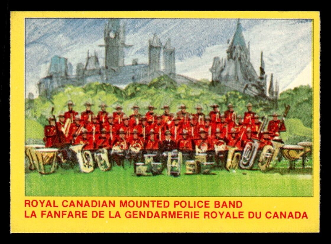 1972 OPC Royal Canadian Mounted Police #14 Royal Canadian Mounted EX/MT