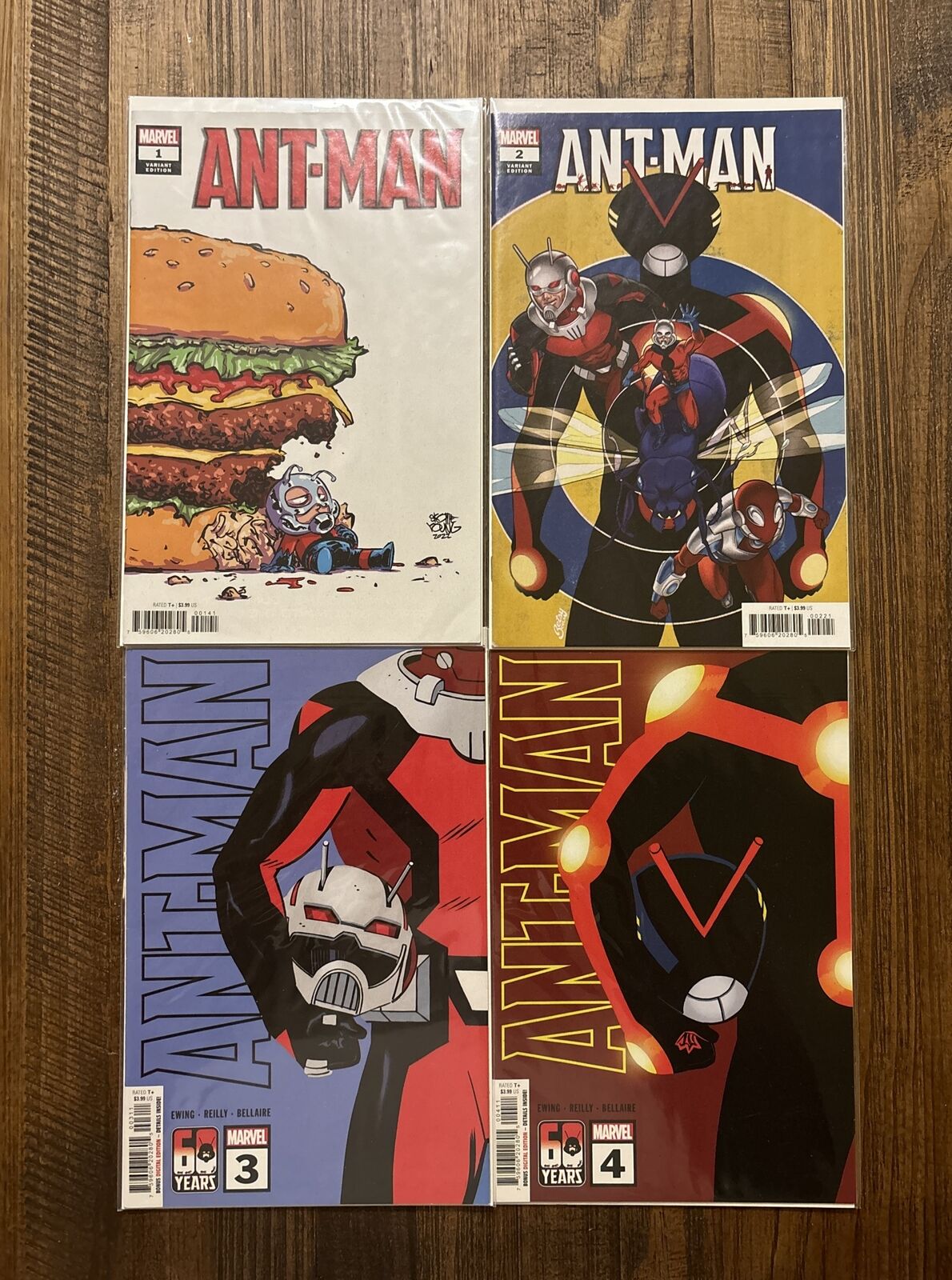 Ant-Man (2022) #1-#4 NM, Complete Series, Marvel Comics 2022