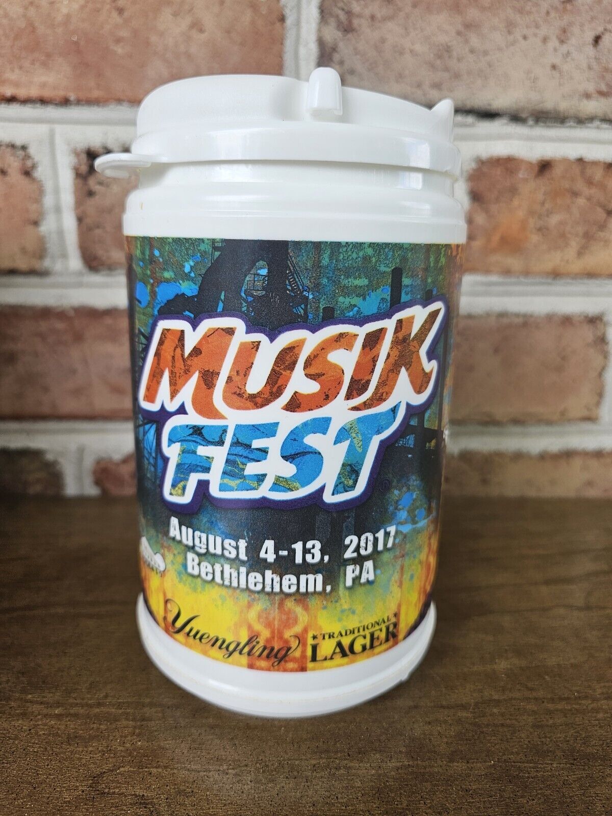 2017 Musikfest Collectors  Beer Mug from Bethlehem, PA.