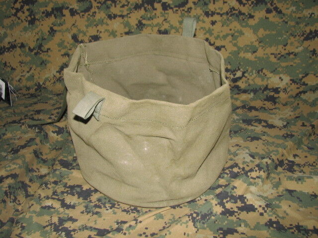 military vintage canvas cover 10 1/2\