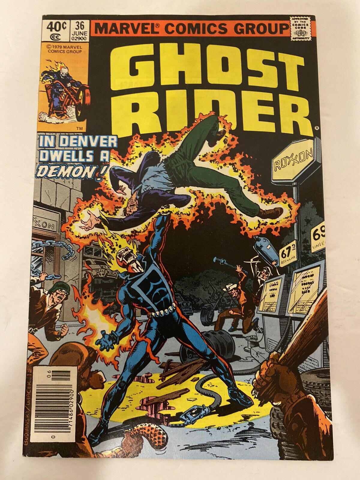 Ghost Rider #36 1979 Marvel Comics VF 🔥💀