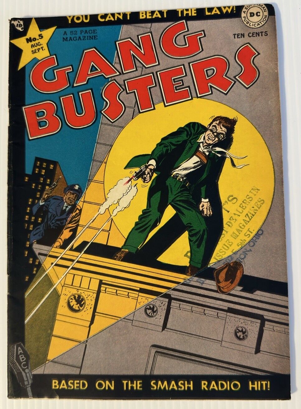Gang Busters #5 1948 (VG+) Golden Age Pre-code Comic.