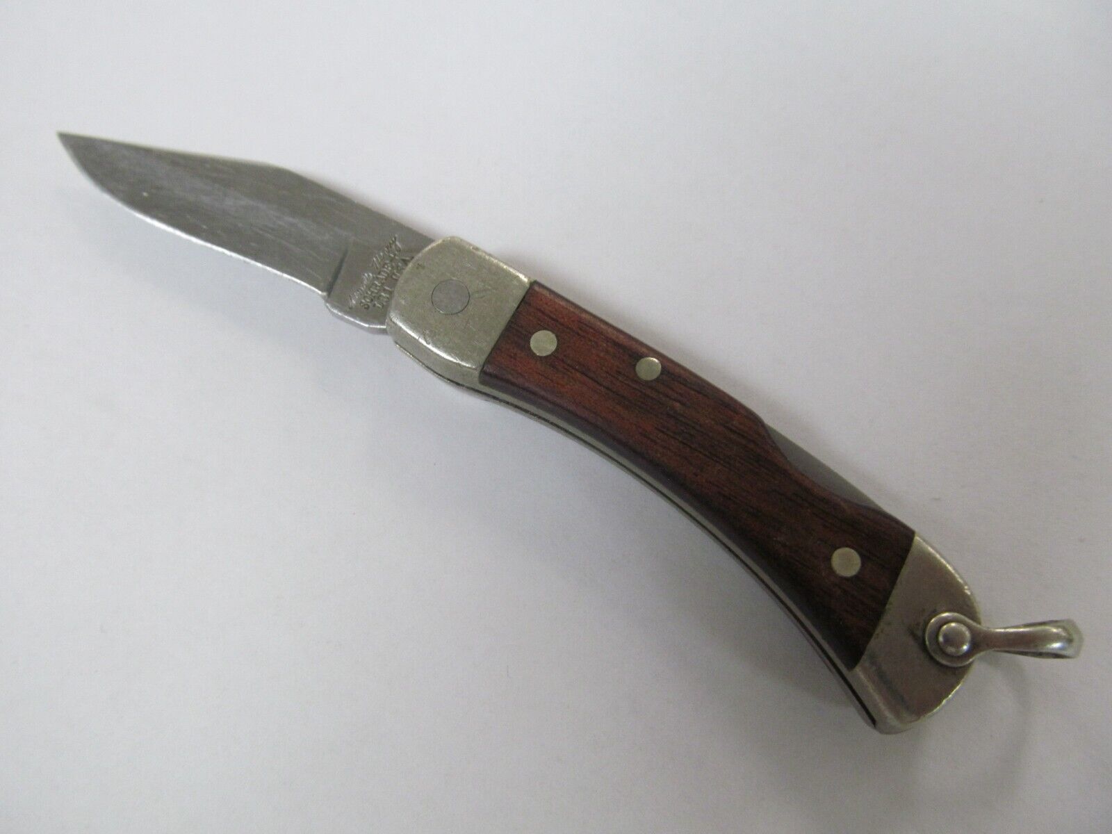 Vintage Uncle Henry Schrade+ LB-1 Lockback Single Blade Mini Pocket Knife U.S.A.