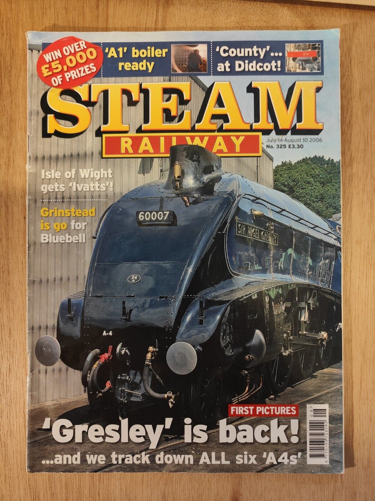 Steam Railway Magazine No. 325 July 14 - August 10 2006