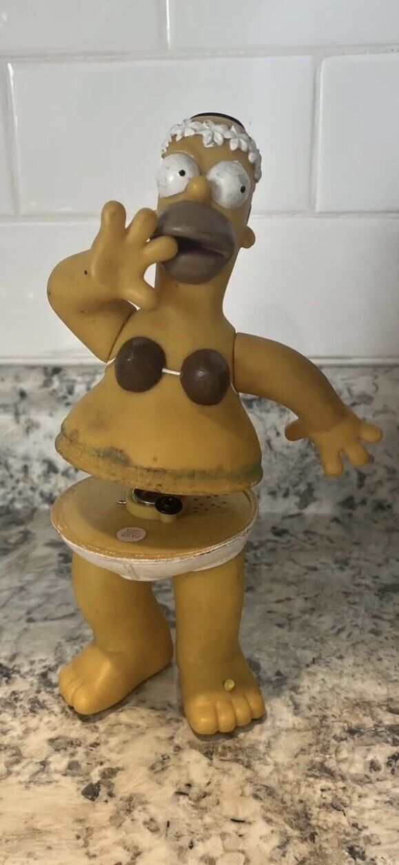 Simpson’s “Hula Homer” 8” Figure Hawaiian Bobble Toy