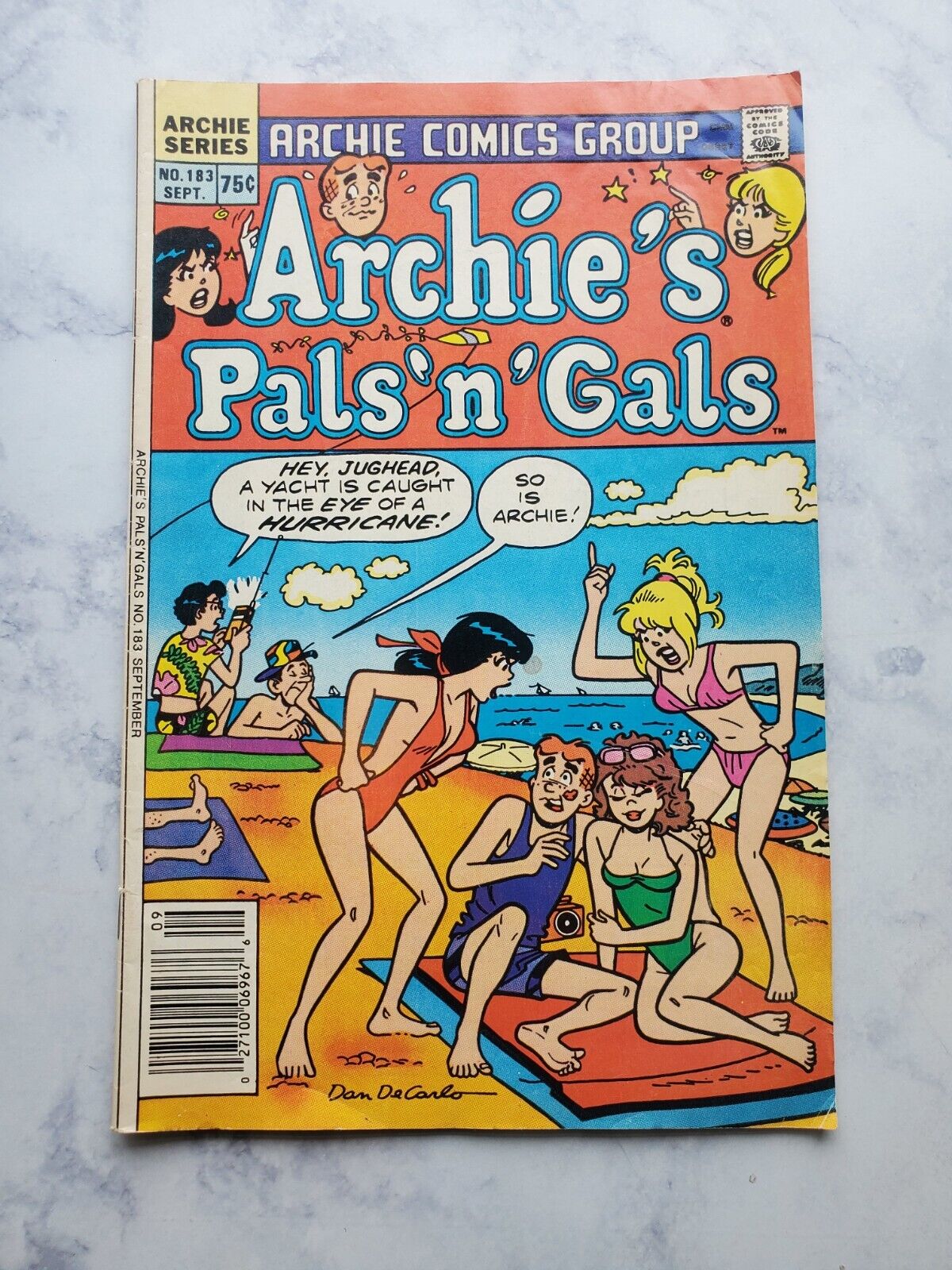 No. 183 - Sept 1986 - Archie\'s Pals \'n\' Gals - Comic Book