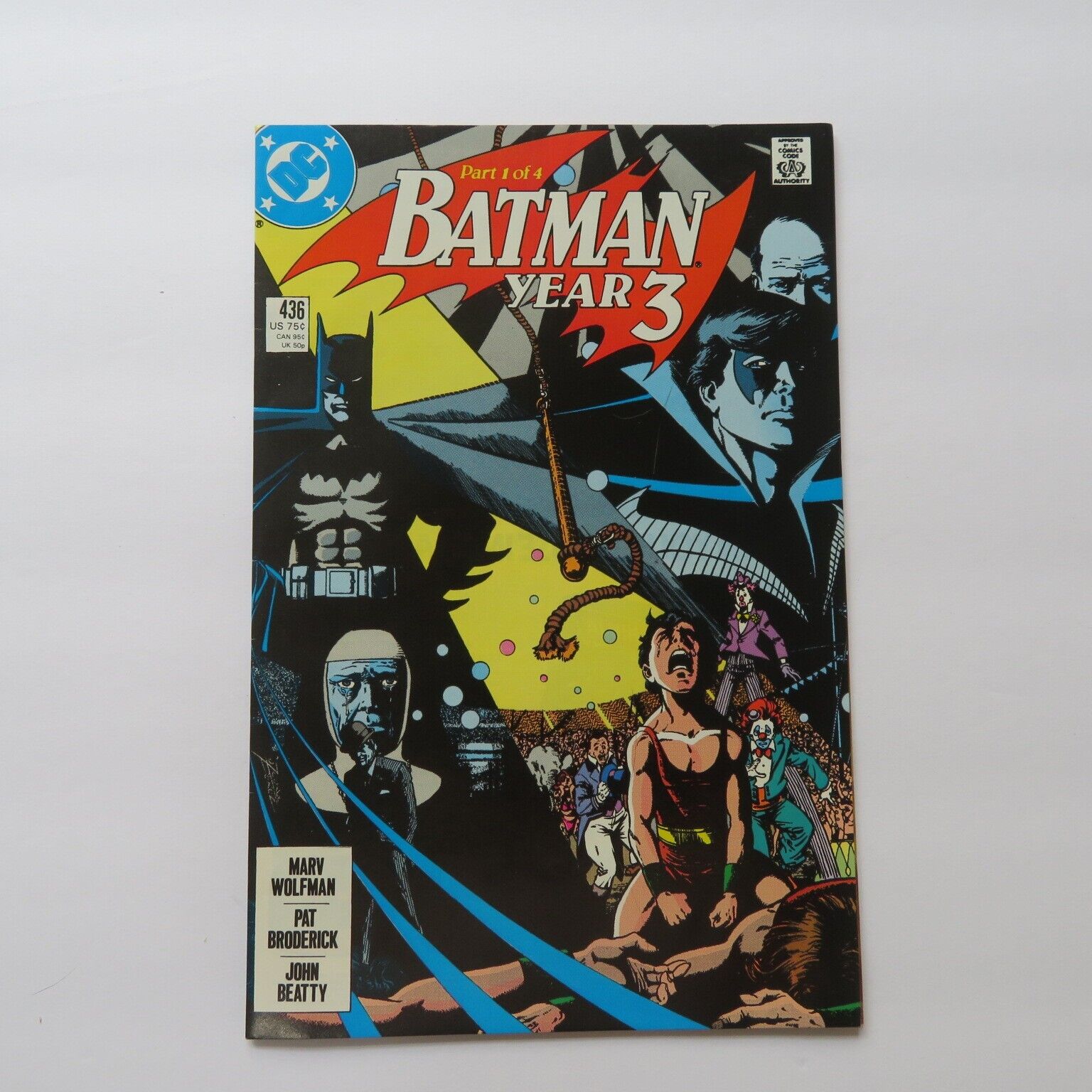 Batman 436, 439 (1989) Year 3 DC Comics BC