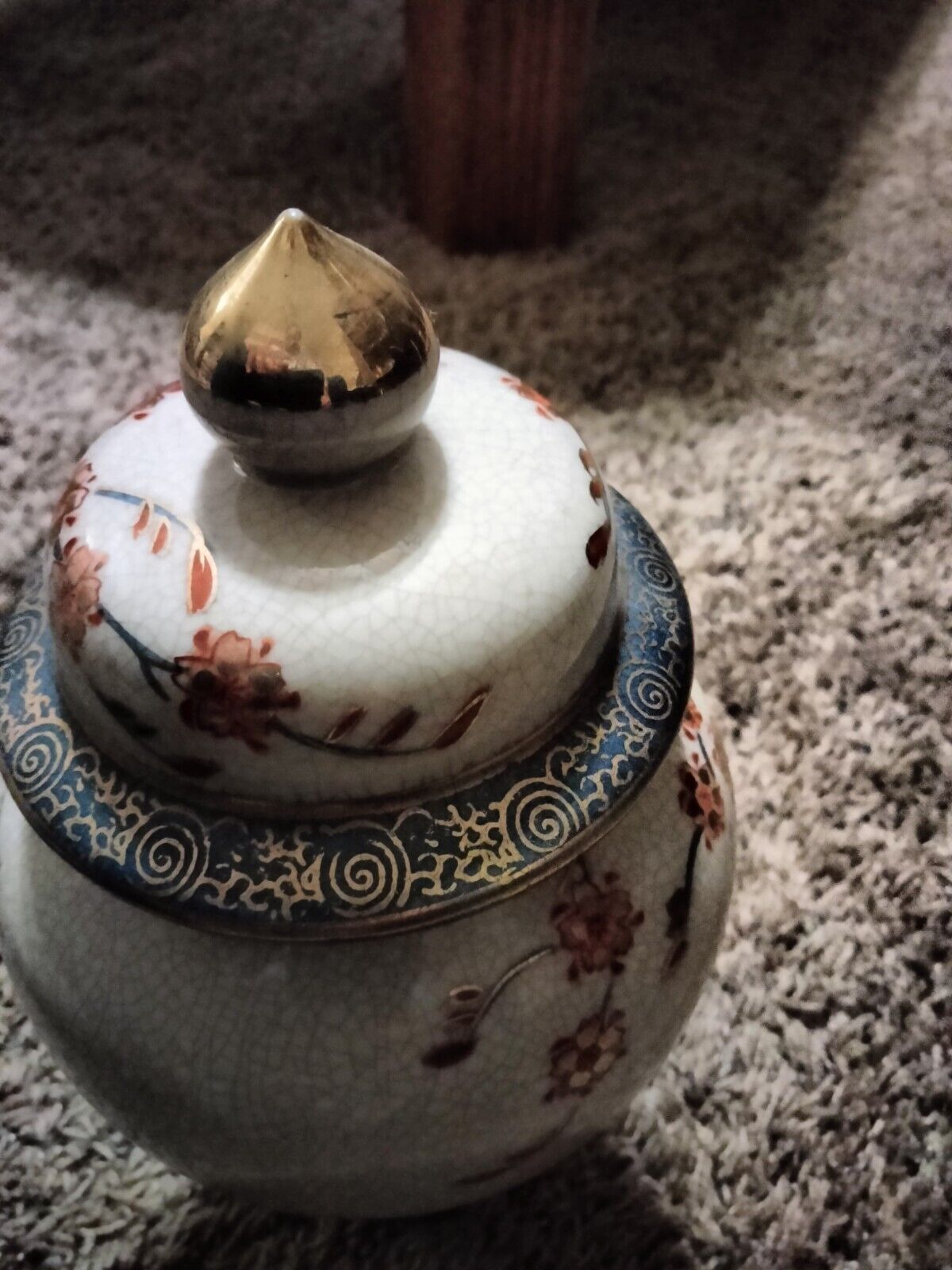 Tokoname Ware Vintage Japanese Porcelain Vase