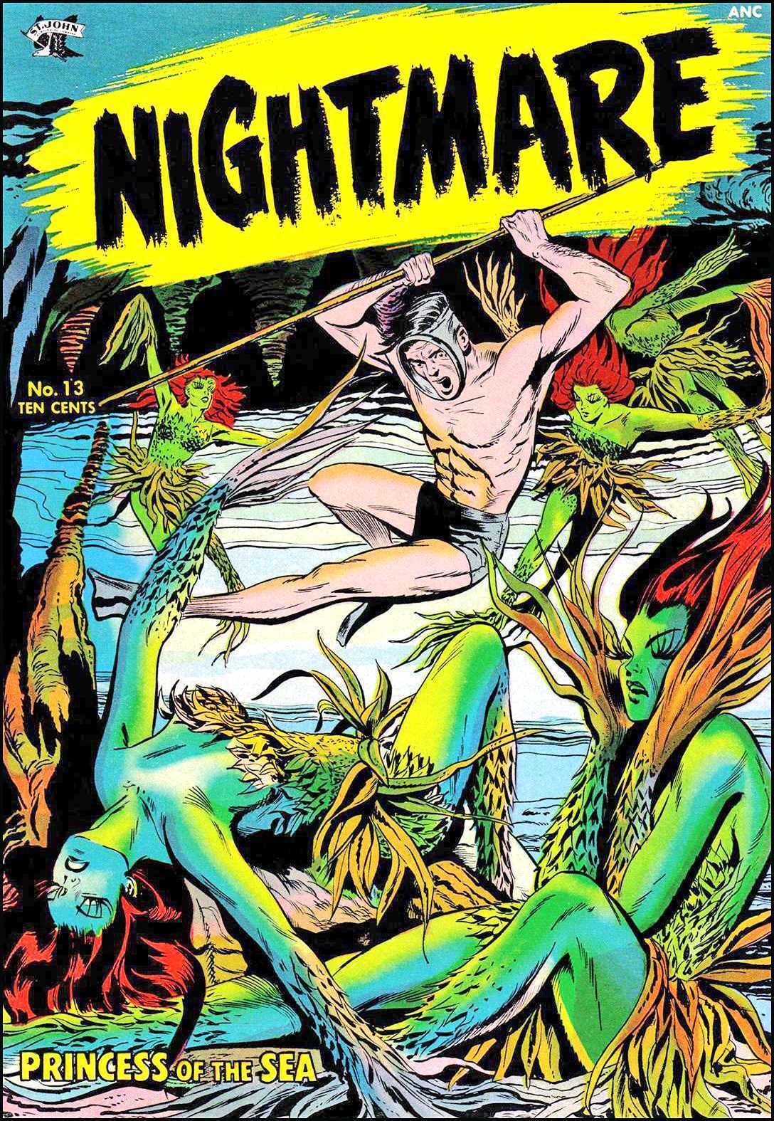 Nightmare #13  REPLICA Comic Book REPRINT (1954)