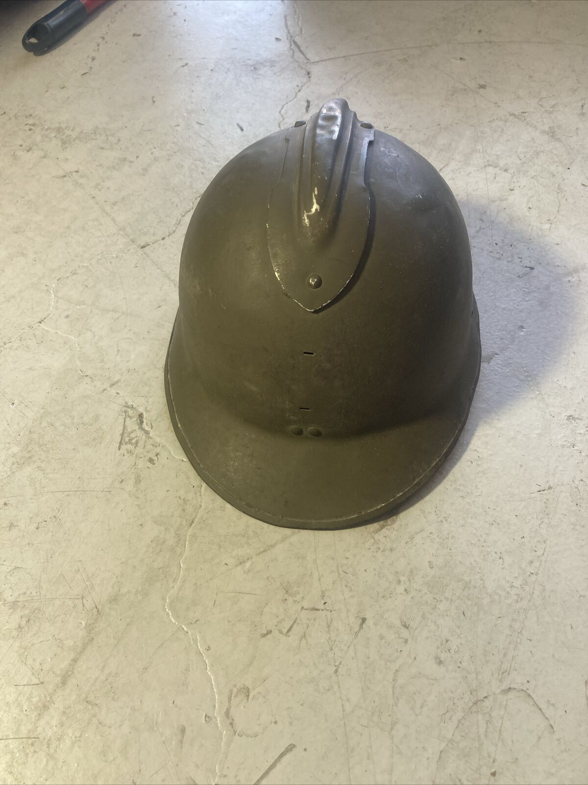 Original Steel French Military Helmet