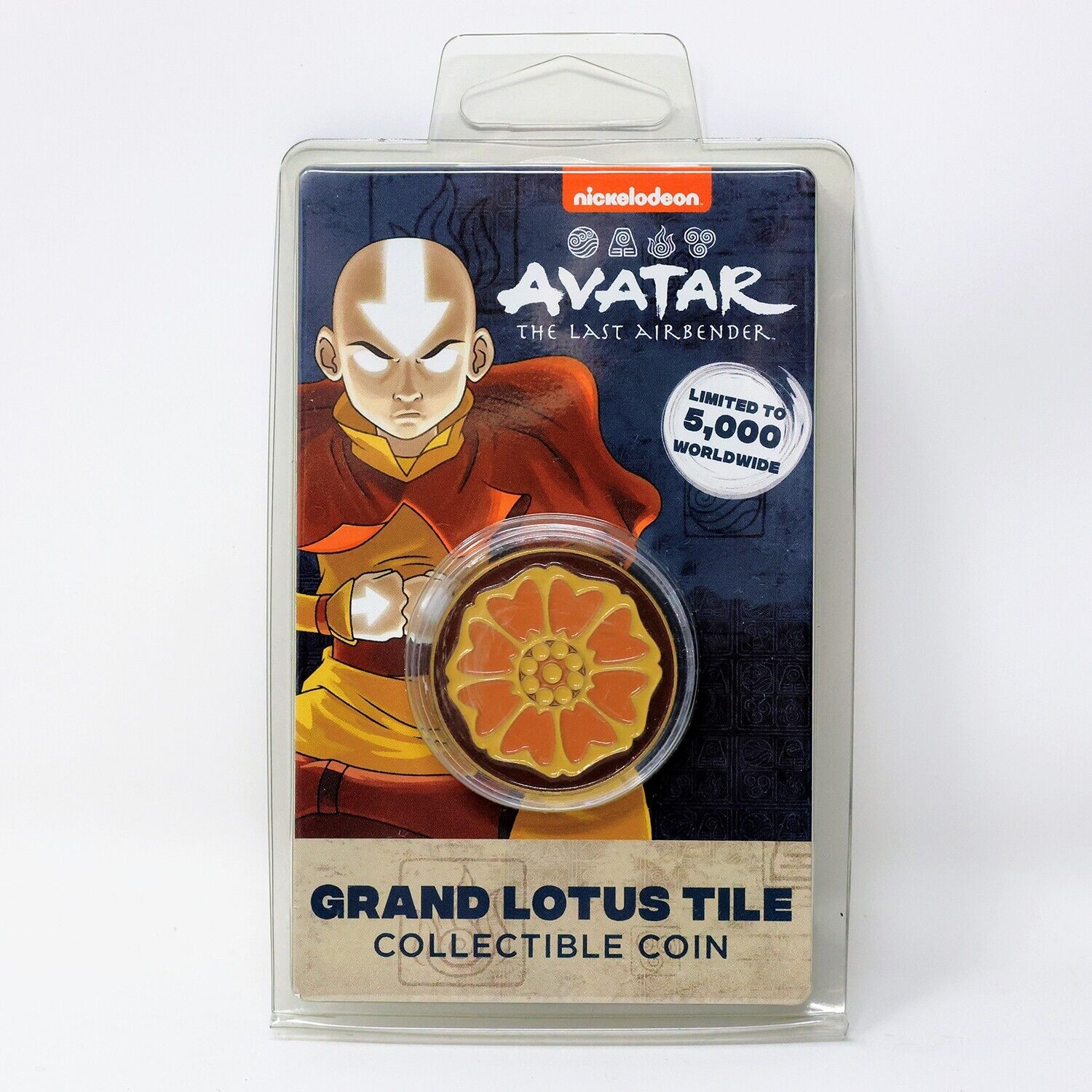 Avatar The Last Airbender Grand Lotus Tile Iroh Collectible Coin Limited Edition
