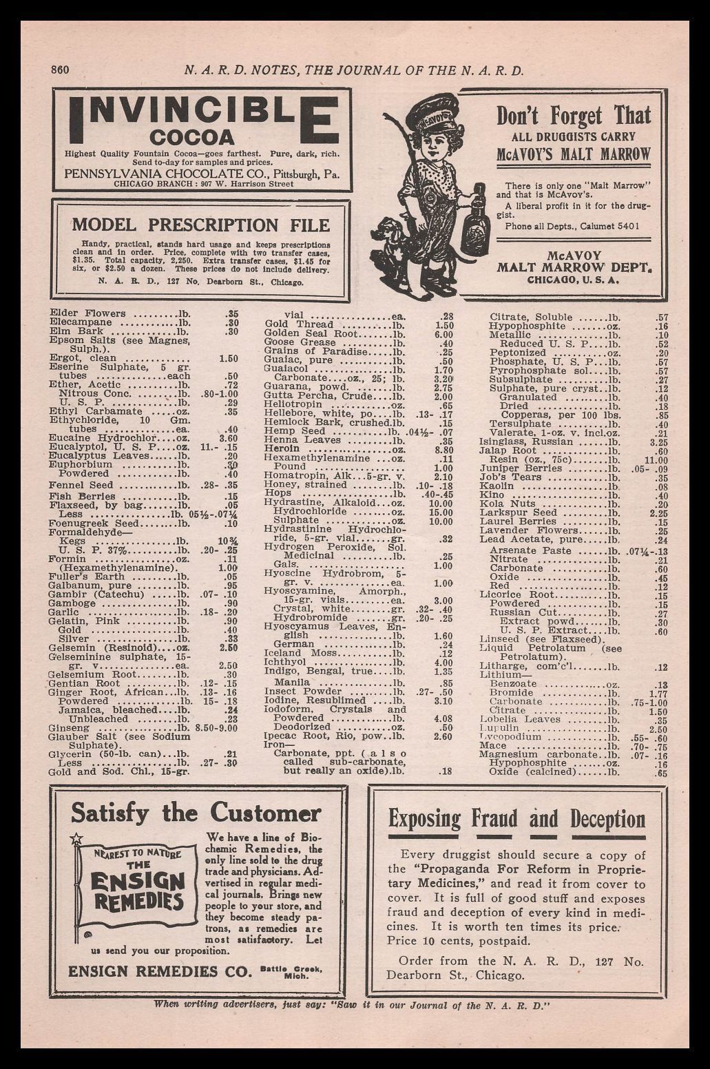 1912 McAvoy\'s Malt Marrow Chicago Dachshund Dog Cartoon Drug Quackery Print Ad