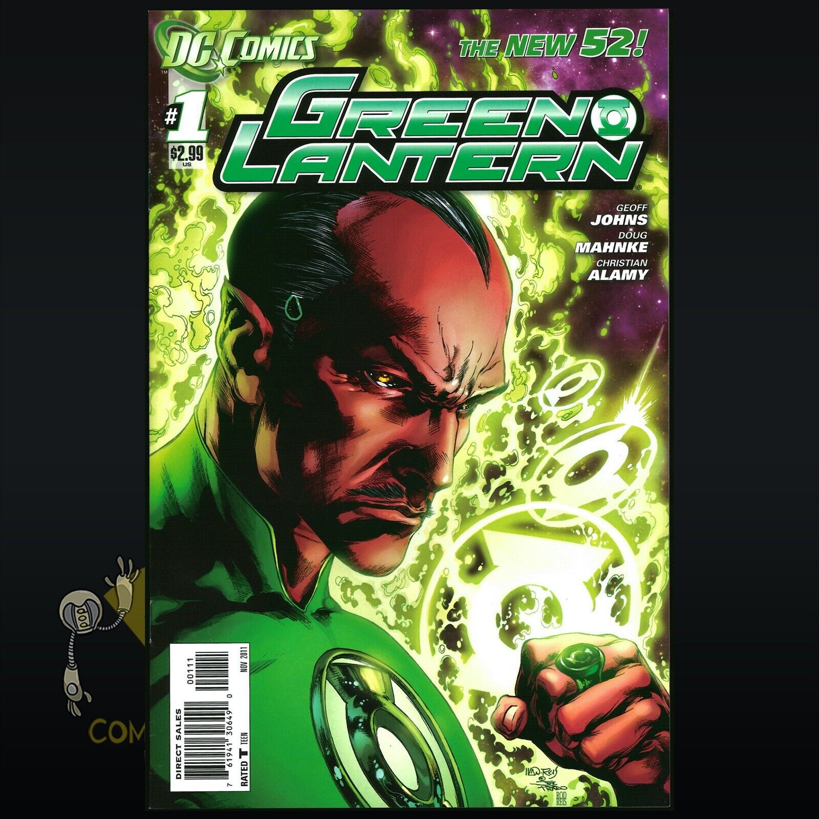 DC Comics GREEN LANTERN #1 New 52 Recalled Version Rare NM