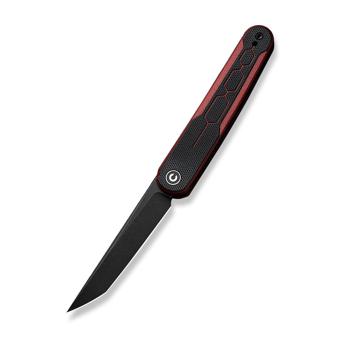 Civivi Knife KwaiQ C23015-1 Burgundy Black G10 Nitro-V Pocket Knives