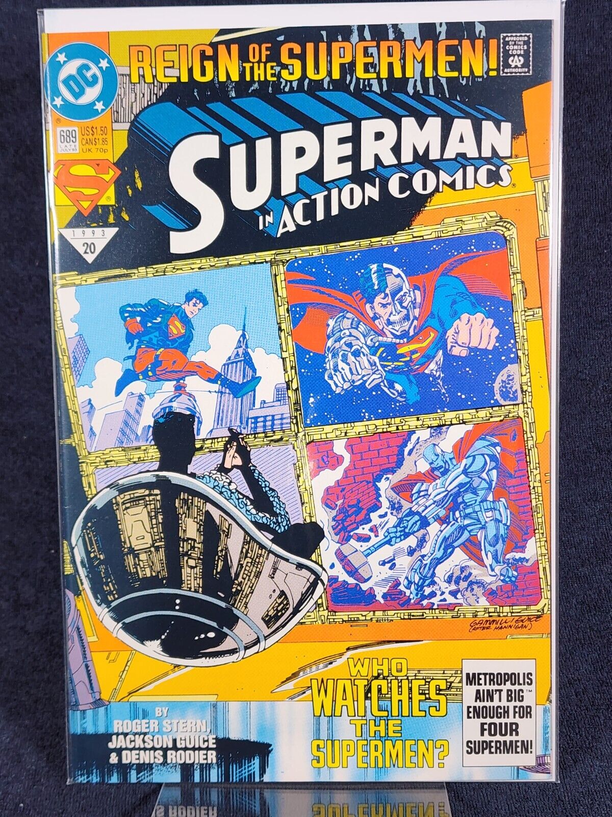 Action Comics #689 8.5-9.0