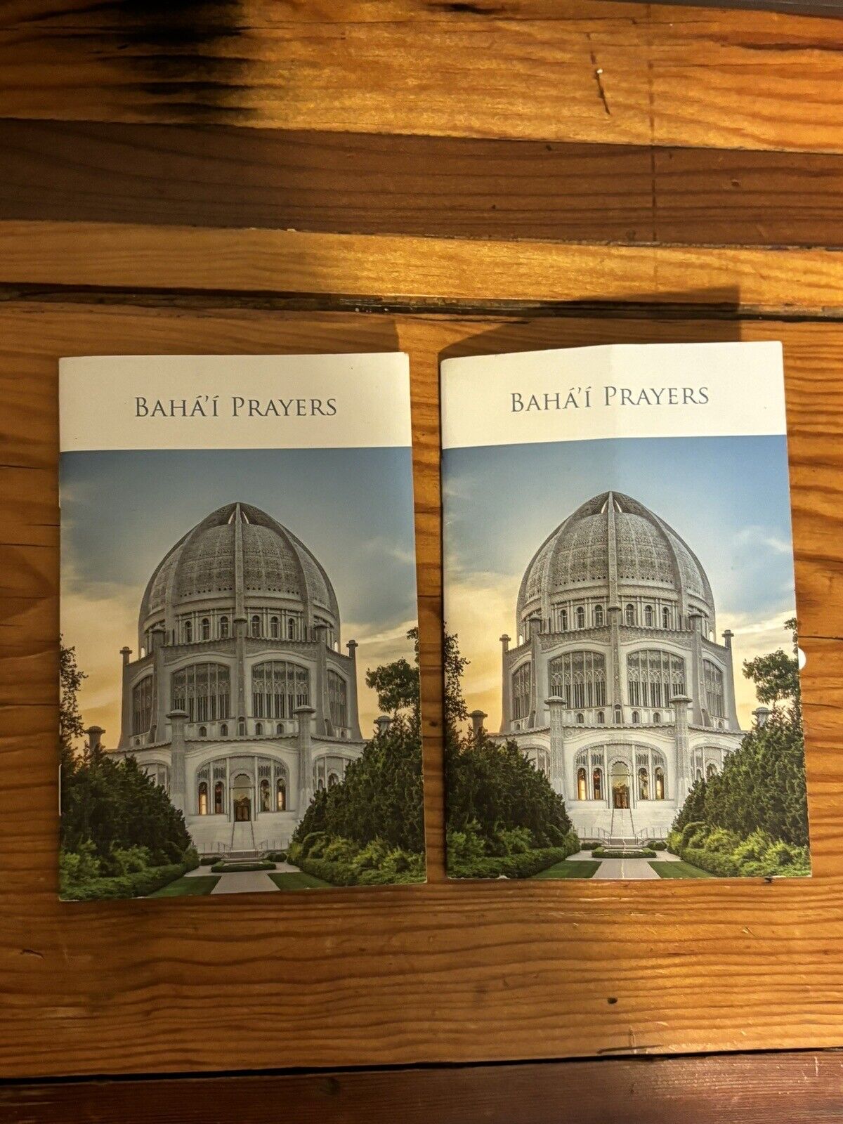 Bahai Prayers Booklets Pair From Temple In Chicago Spiritual