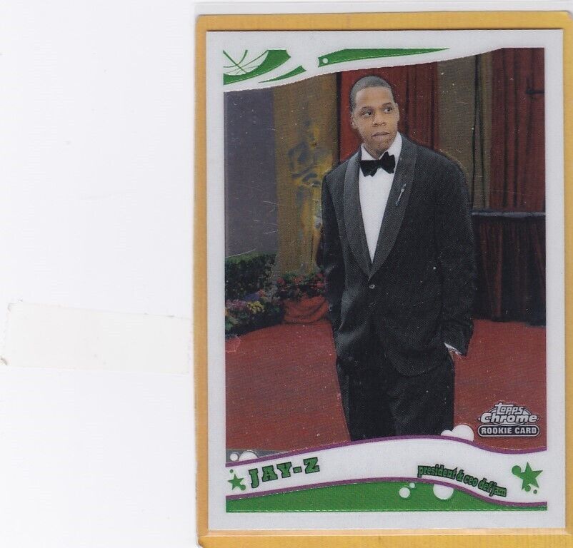 2006 TOPPS CHROME JAY-Z ROOKIE #217 NMMT *A8180