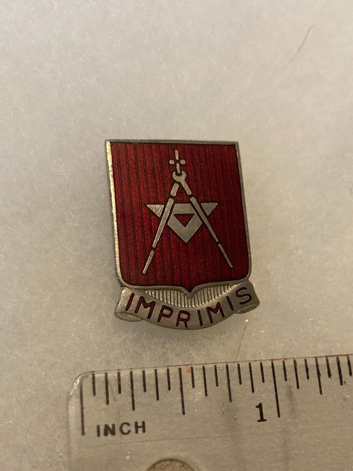 Authentic US Army 30th Engineer Battalion Unit DI DUI Crest Insignia JAPAN 7D