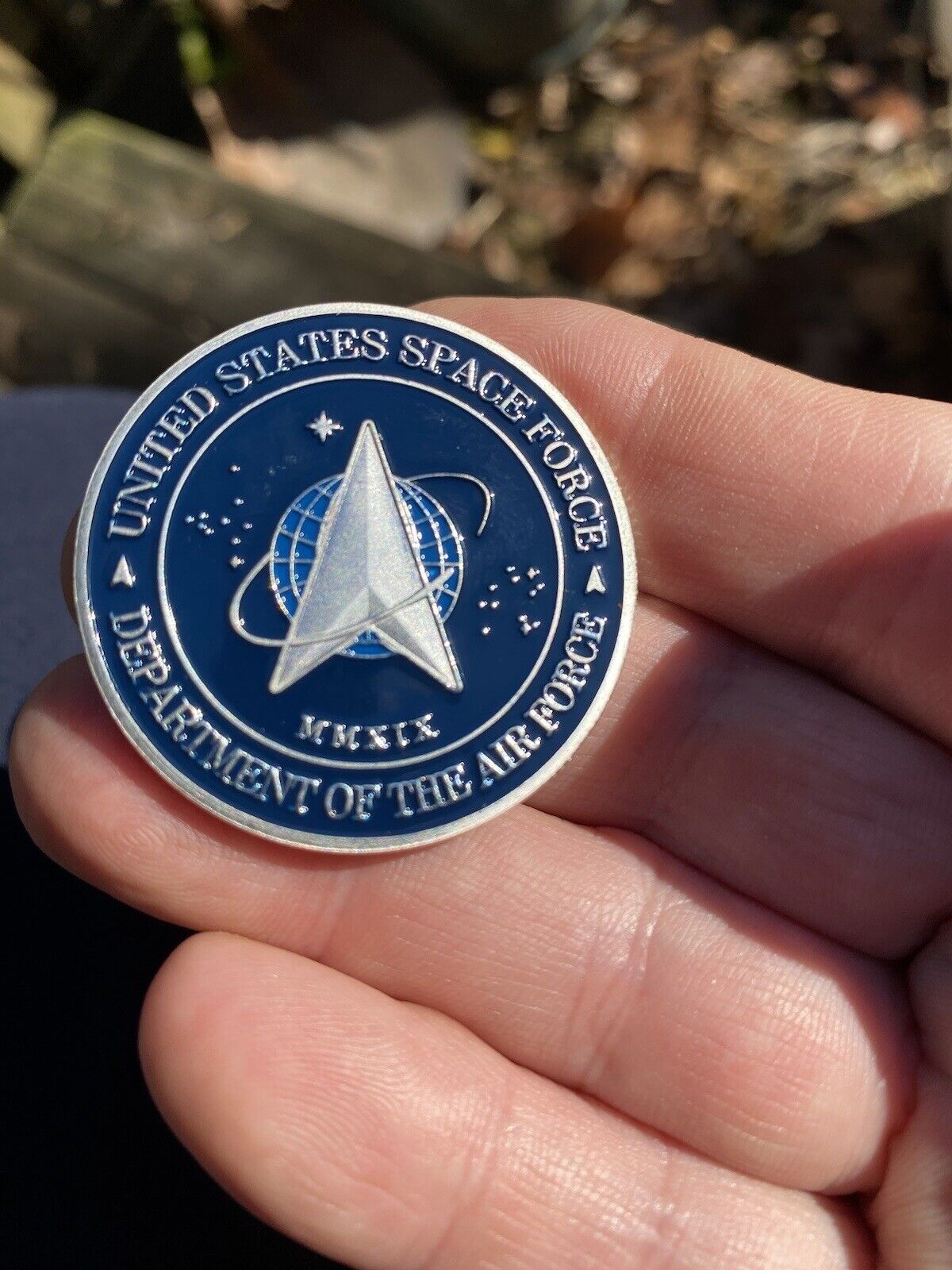 US Air Force Space Force Challenge Coin