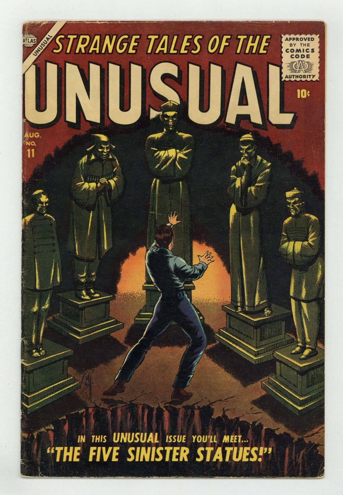 Strange Tales of the Unusual #11 VG+ 4.5 1957