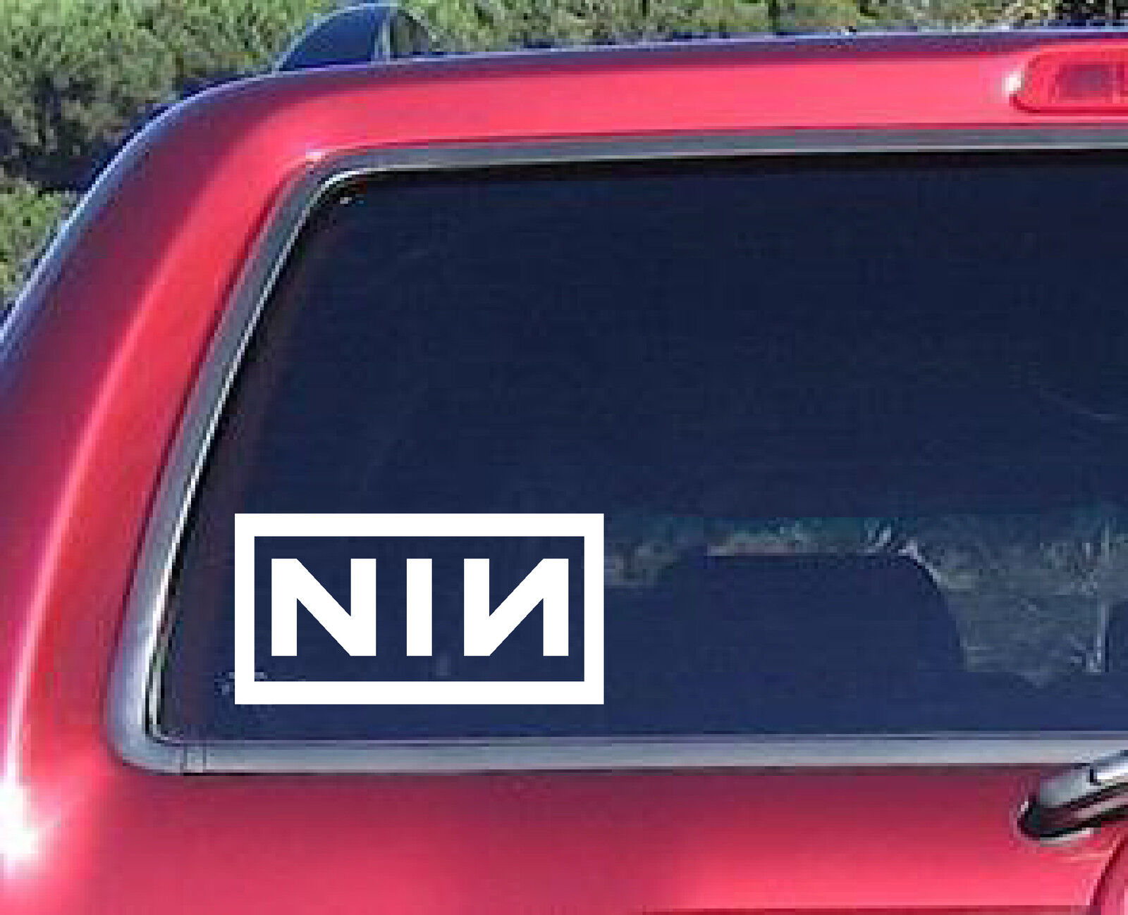 Nine Inch Nails band music decal sticker car truck windows 