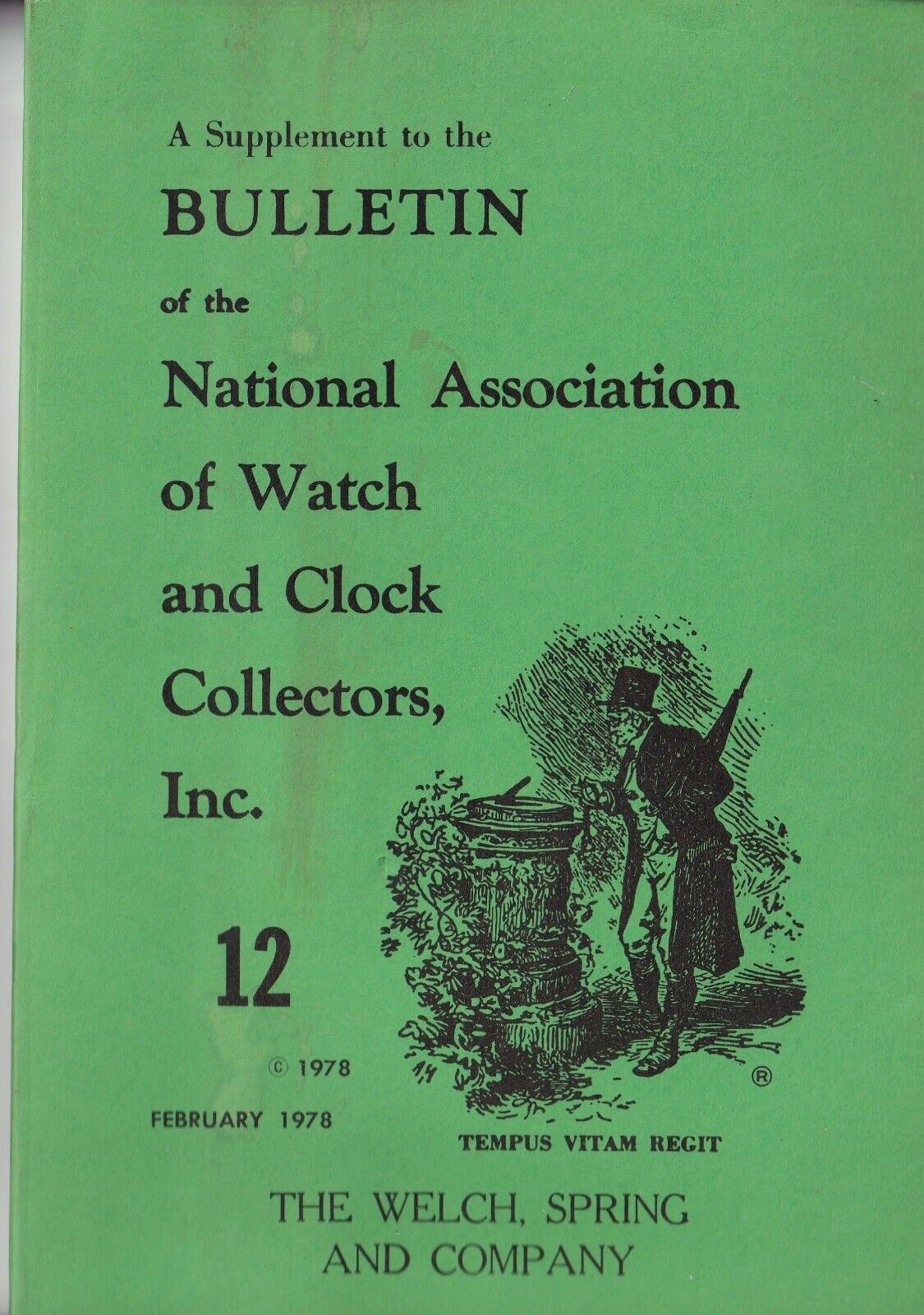february 1978 bulletin of the national association of watch and clock collectors