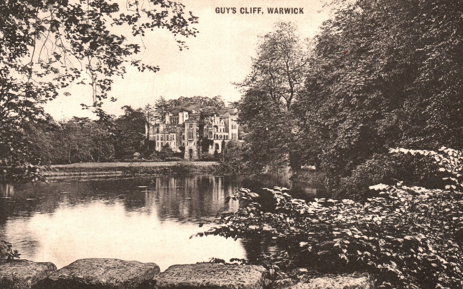Vintage Postcard 1910\'s Guy\'s Cliff Warwick Warwickshire England UK