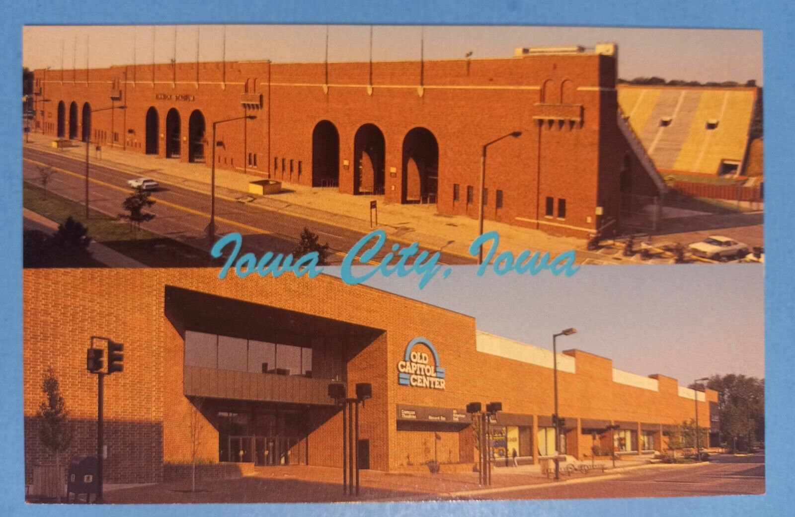 Postcard Iowa City IA Old Capitol Center