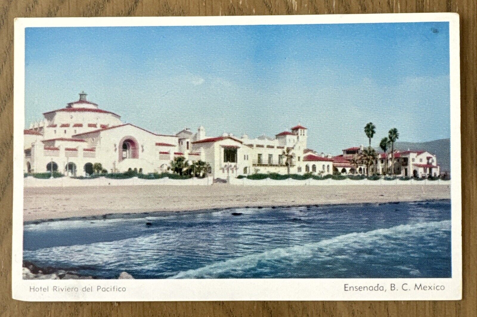 Ensenada Baja California- Mexico, Hotel Riviera Del Pacifico, Vintage PostcardCC