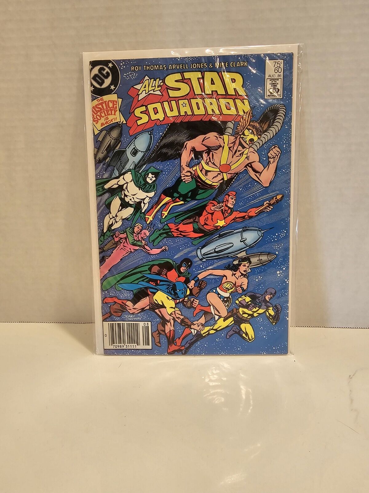 All Star Squadron/ #60/  1986 / DC Comics/ Hawkman