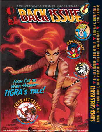 Back Issue #17 FN; TwoMorrows | Tigra Bruce Timm - we combine shipping