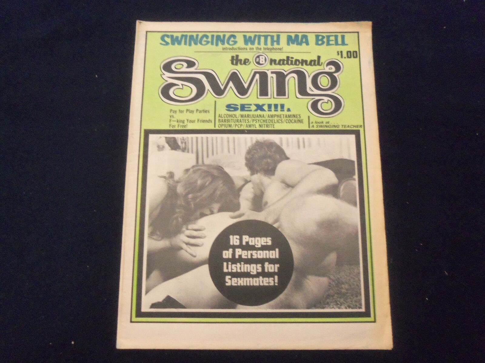 1975 THE NATIONAL SWING NEWSPAPER - SWINGING WITH MA BELL - NP 7314