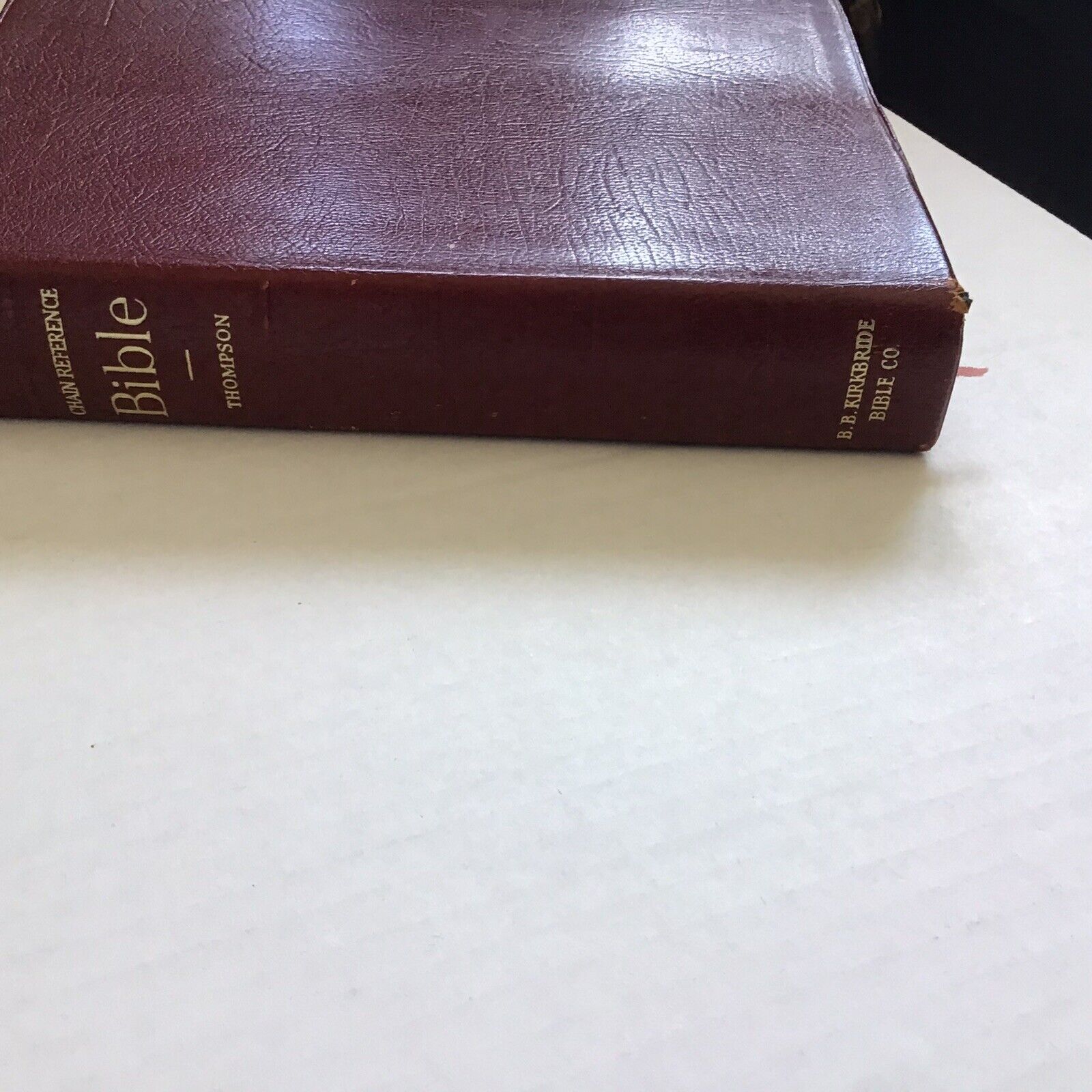 Thompson Chain Reference Bible KJV 1964. Red Leather Bound