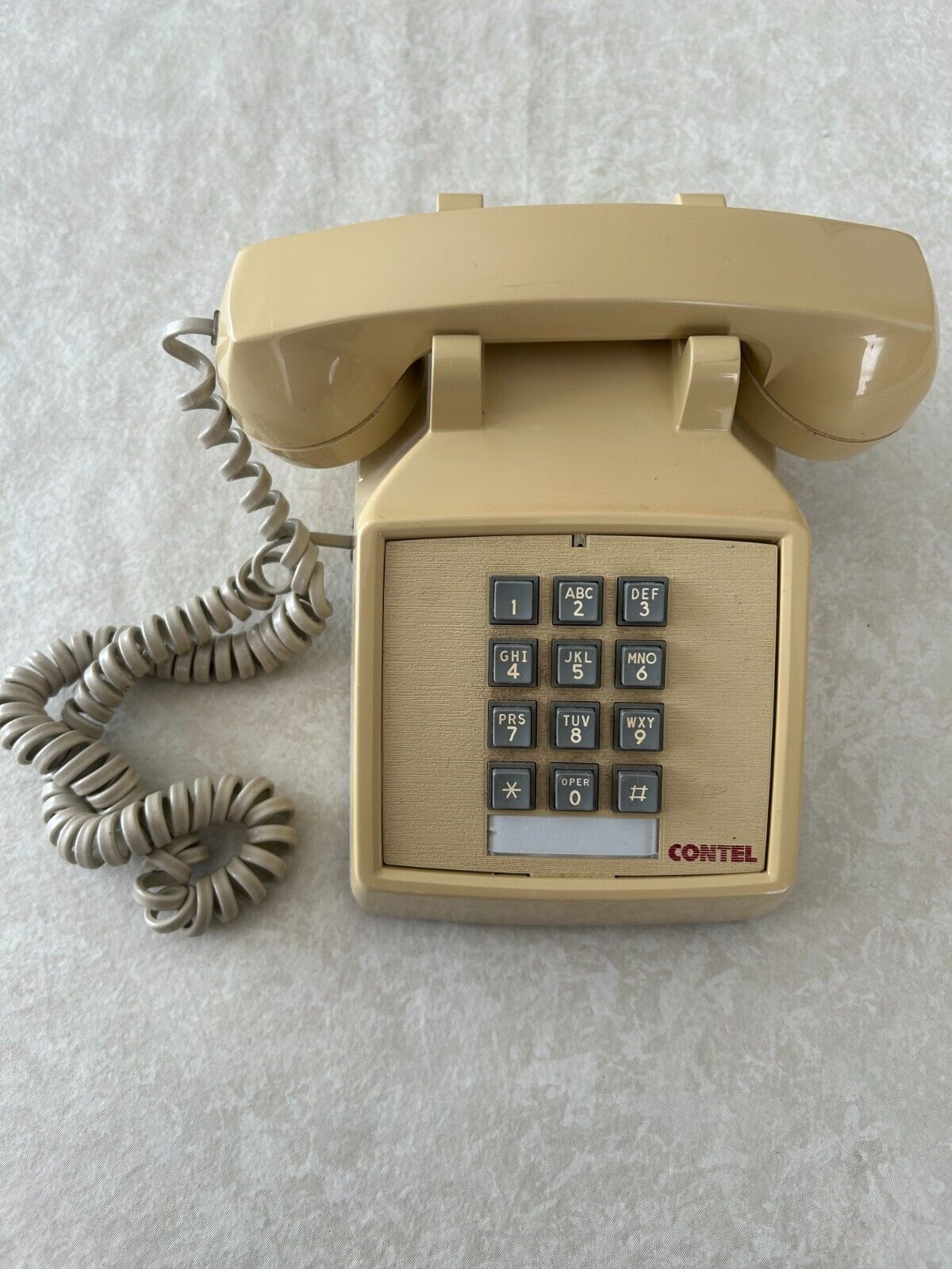 Vintage ITT Contel Push Button Phone (Working)