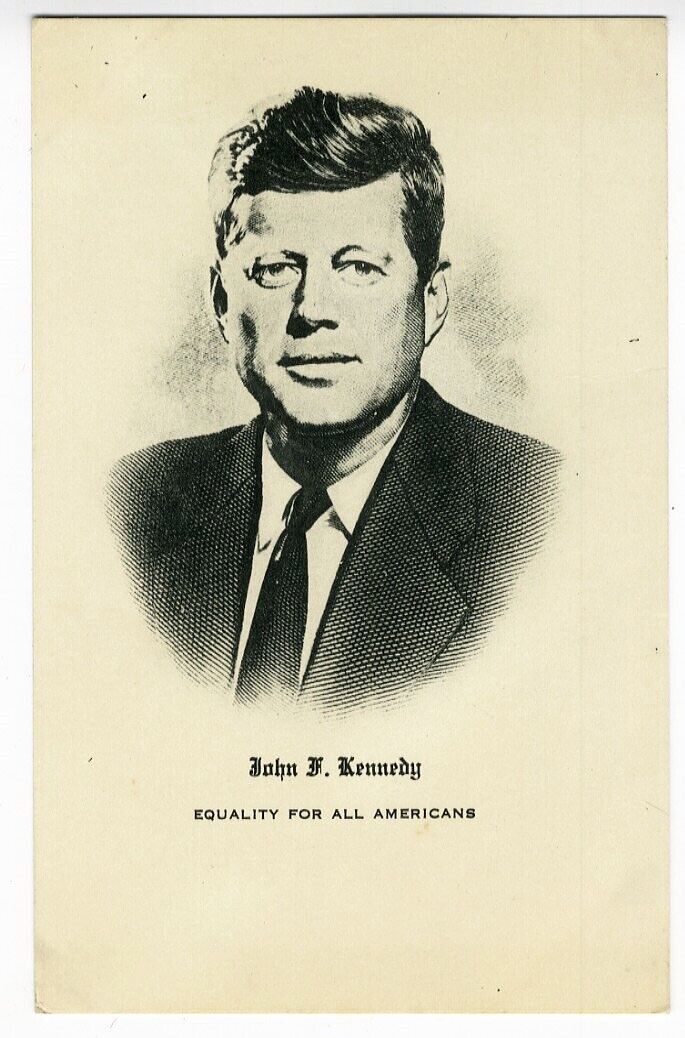 JOHN F. KENNEDY U. S President Postcard c 1970\'s