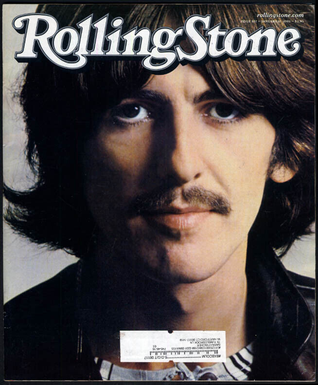 ROLLING STONE 1/17 2002 George Harrison memorial issue; Lord of the Rings review