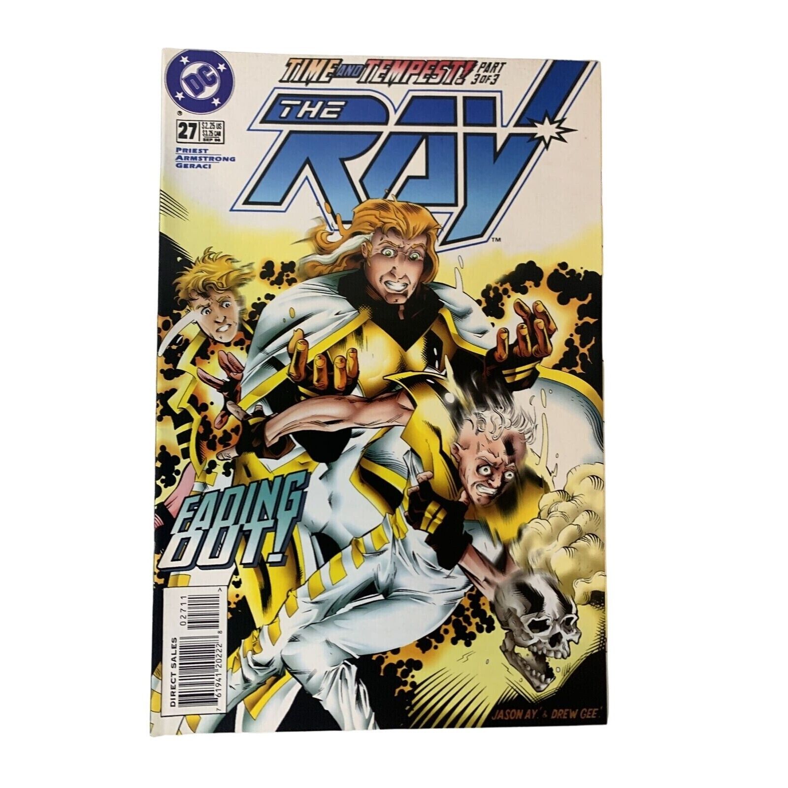 The Ray #27 September1996 DC Comics Time and Tempest Part 3 NM+