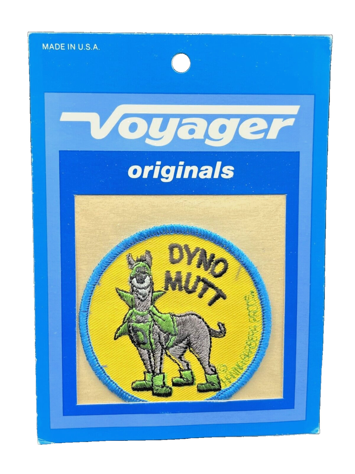 Dynomutt Embroidered Patch Hanna-Barbera Vintage MIP 3\