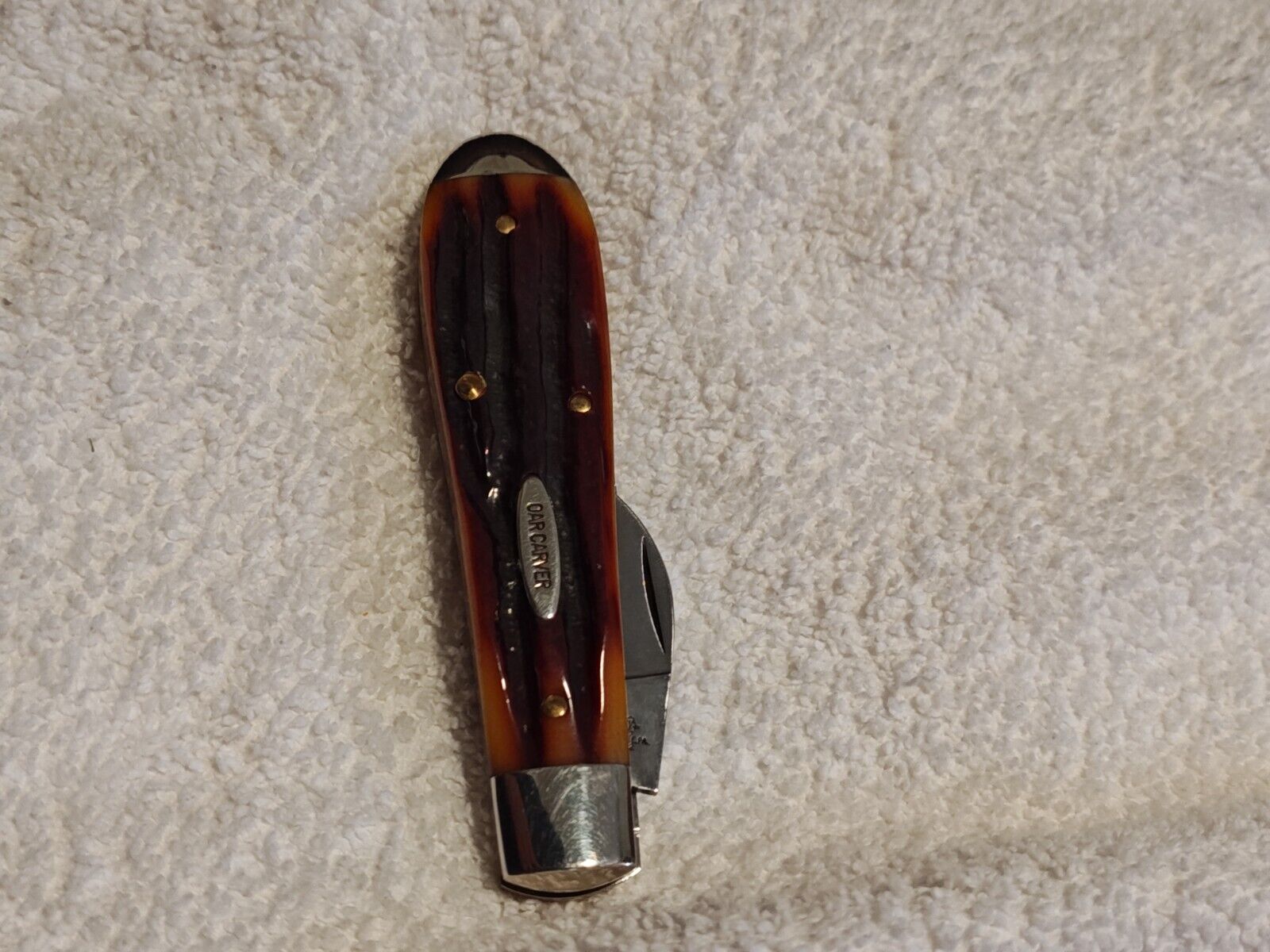 Queen Cutlery OAR Carver, 41L Pattern, Single Blade, Liner Lock