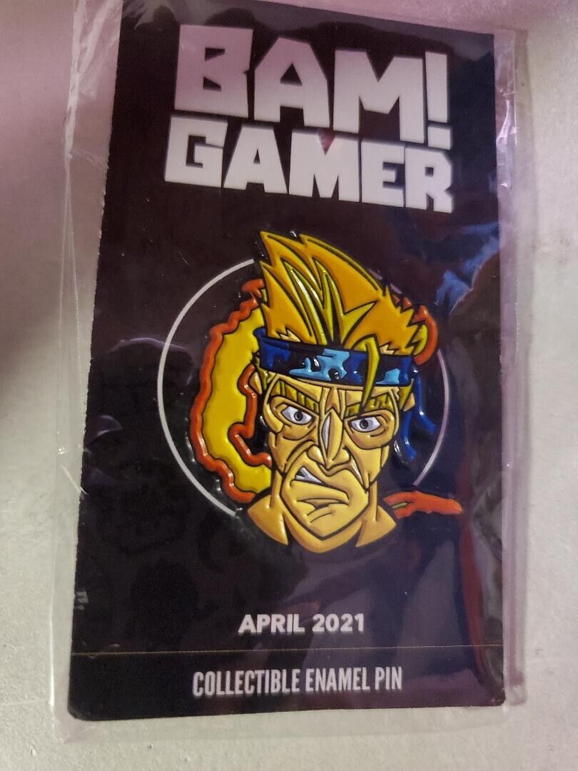 MIP-Bam Gamer  Contra (Lance Bean) Collectable Enamel Pin / Limited release