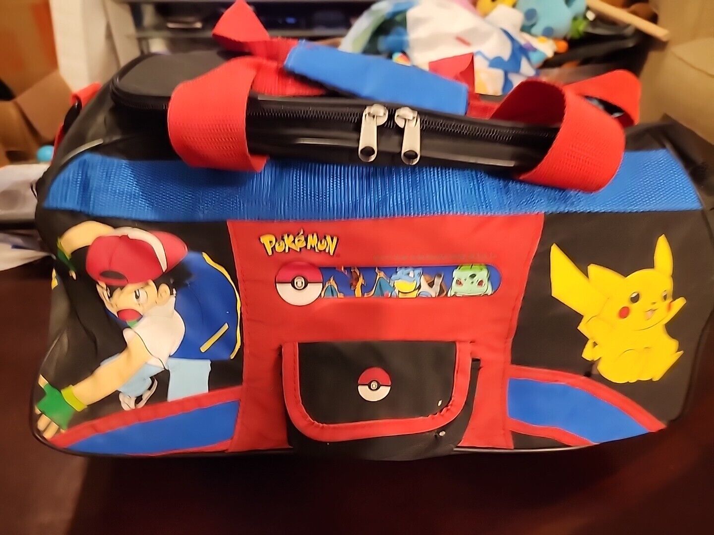 Pokemon Nintendo Duffle Bag  Gotta Catch Em All Vintage 1999 