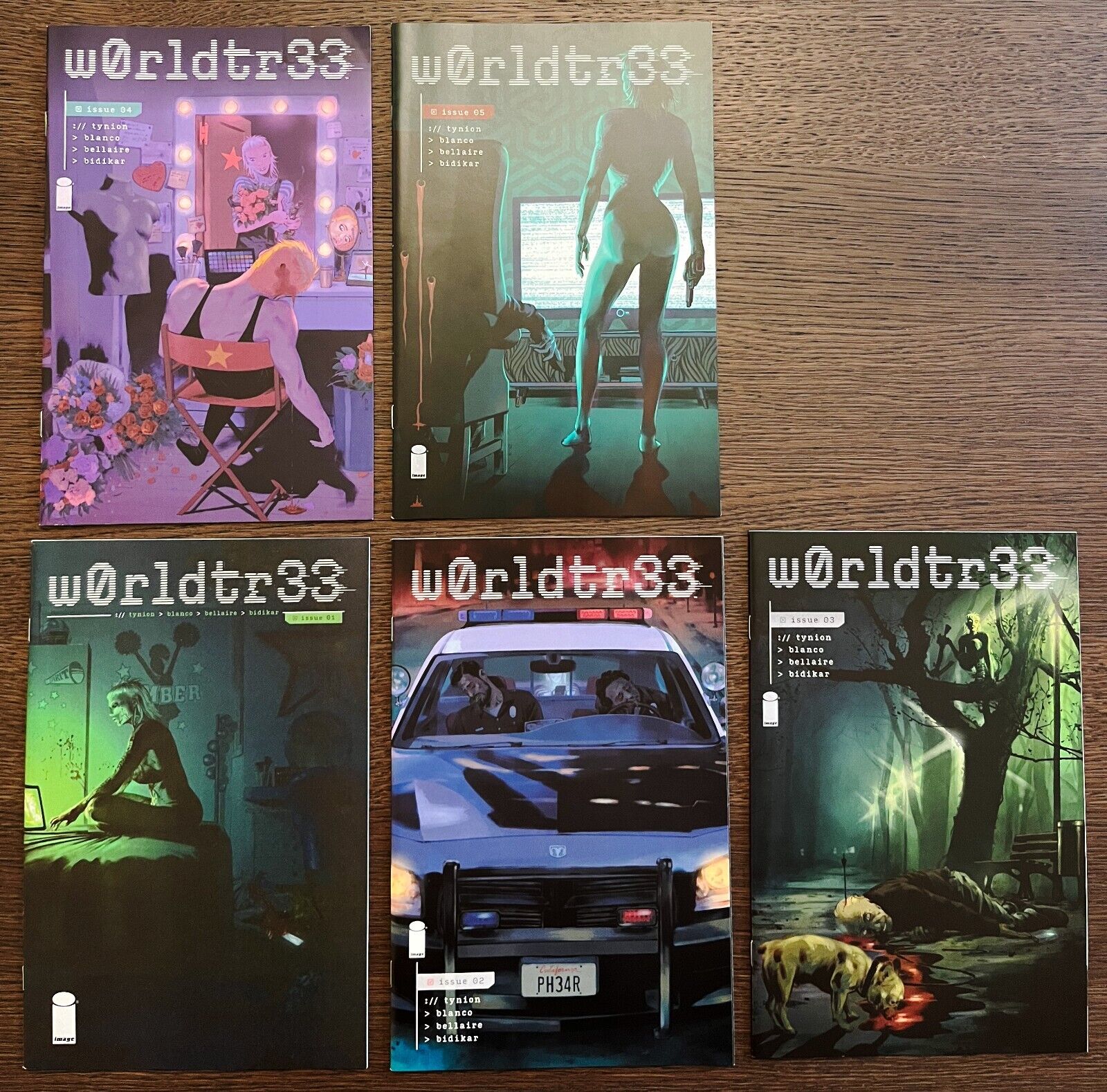 w0rldtr33 Issues 1-5/James Tynion GOOD CONDITION