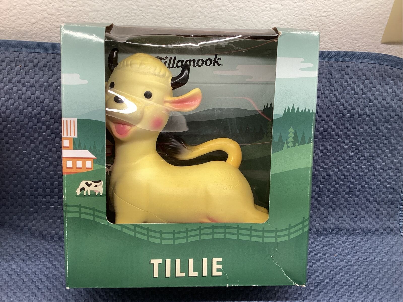 Tillamook creamery made in Oregon Tillie the cow mascot figure