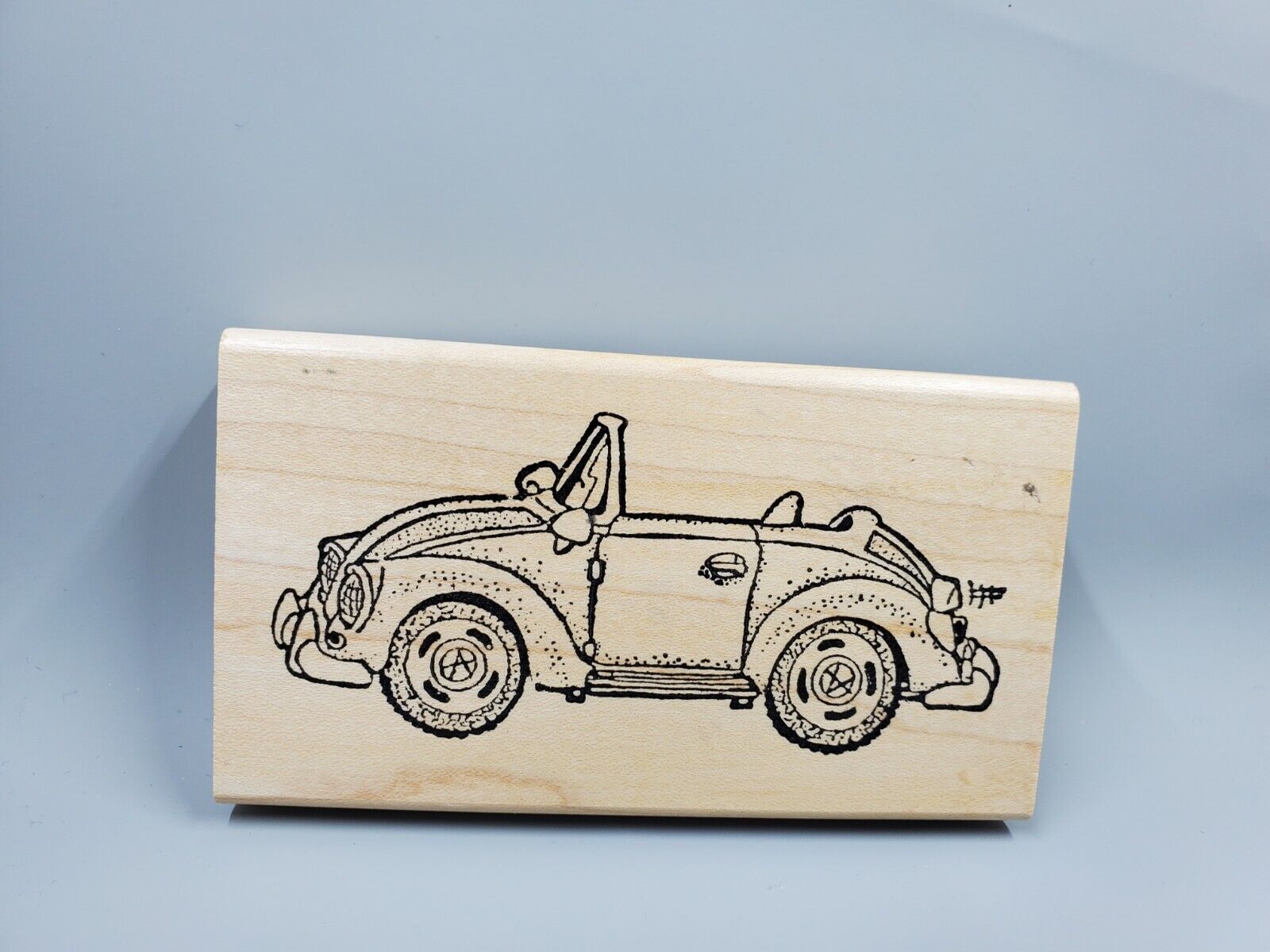WOODEN RUBBER STAMP 2\