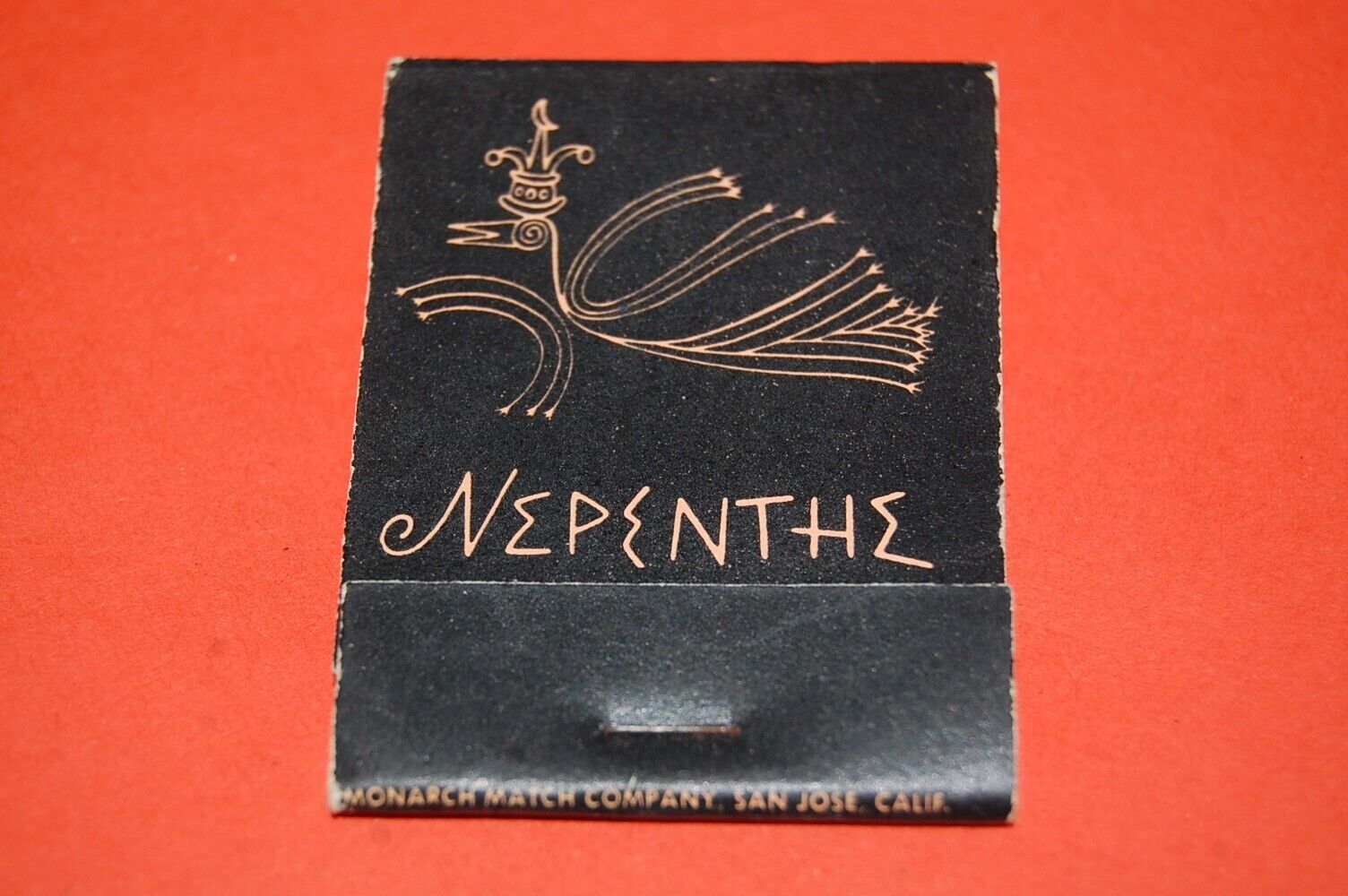 Nepenthe and The Phoenix in Big Sur, California Vintage Full Unstruck Matchbook