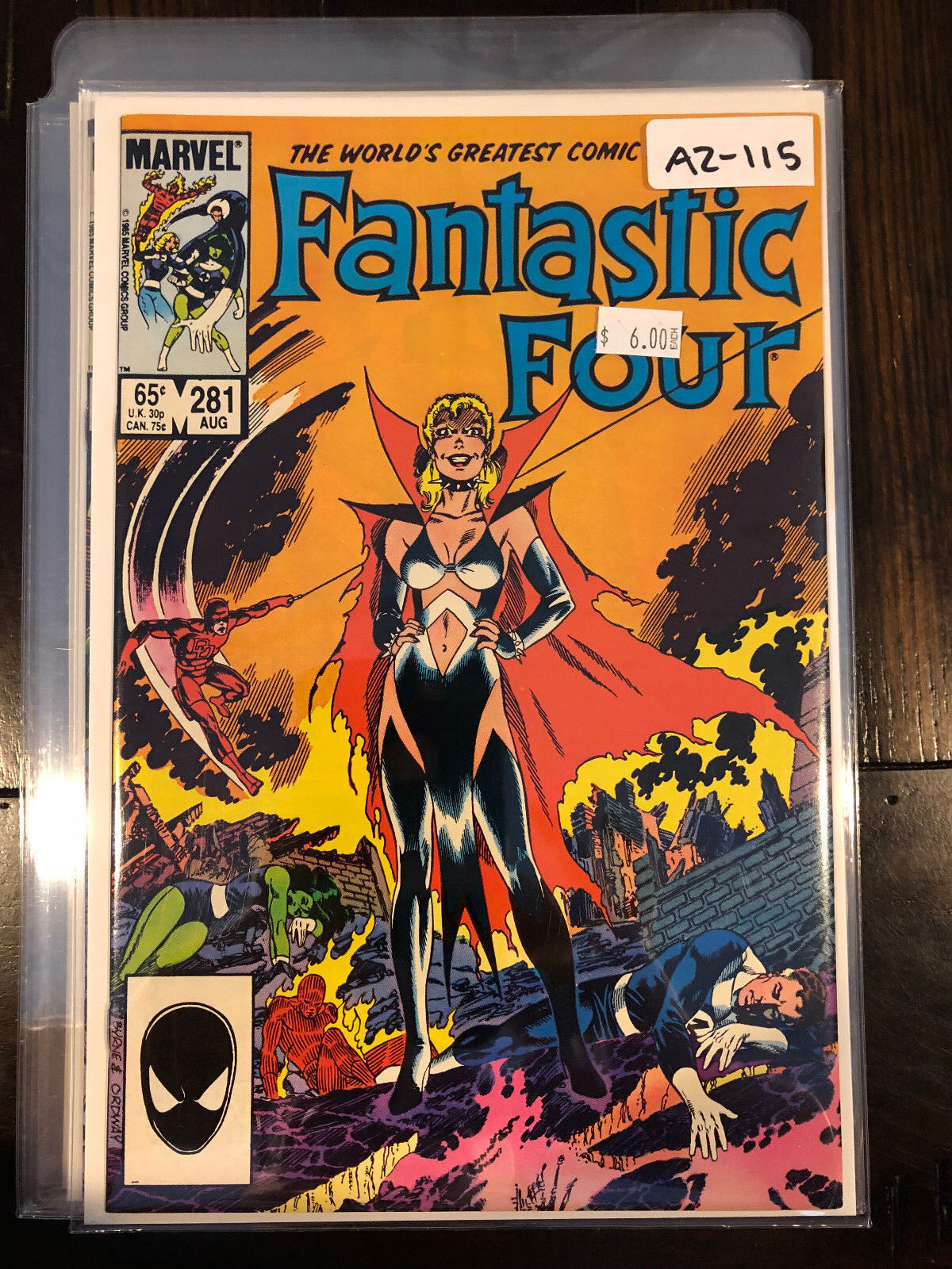 Fantastic Four vol.1 #281 1985 High Grade Marvel Comic Book A2-115