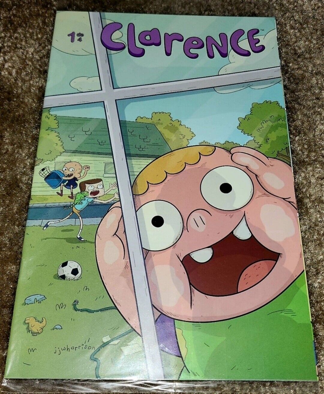 One Rare Clarence 1 NM MX 1st App Key Book CN Foreign Variant Book Liz Prince