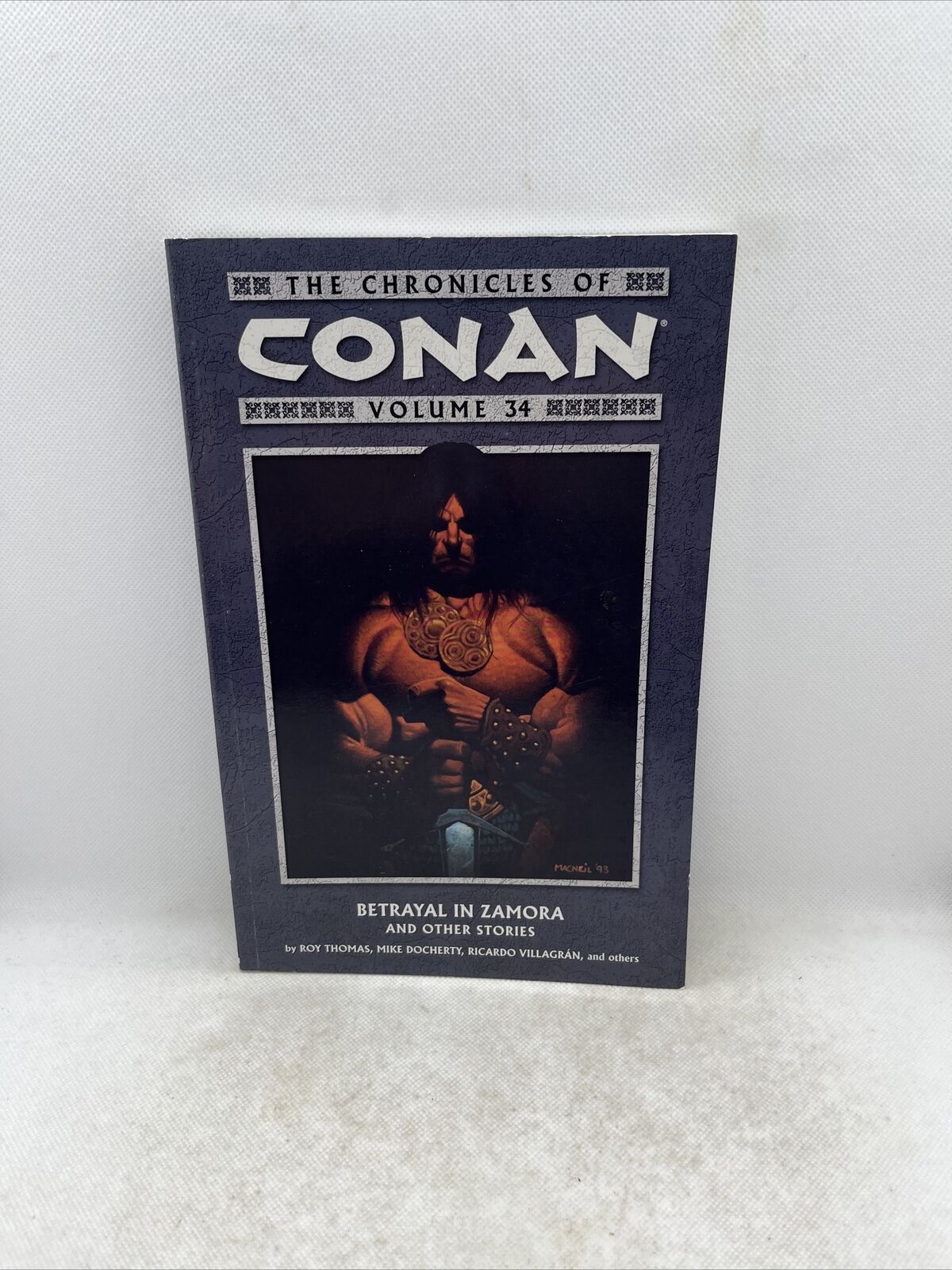 The Chronicles of Conan Volume 34 Betrayal In Zamora Dark Horse Graphic Novel